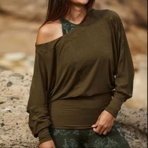 Free People Movement Olive Top